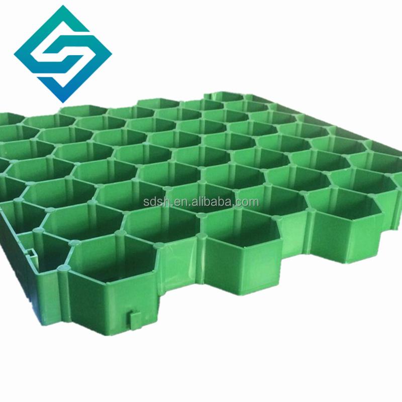 Planting grass/Grass paver grid/HDPE plastic for parking driveway slope