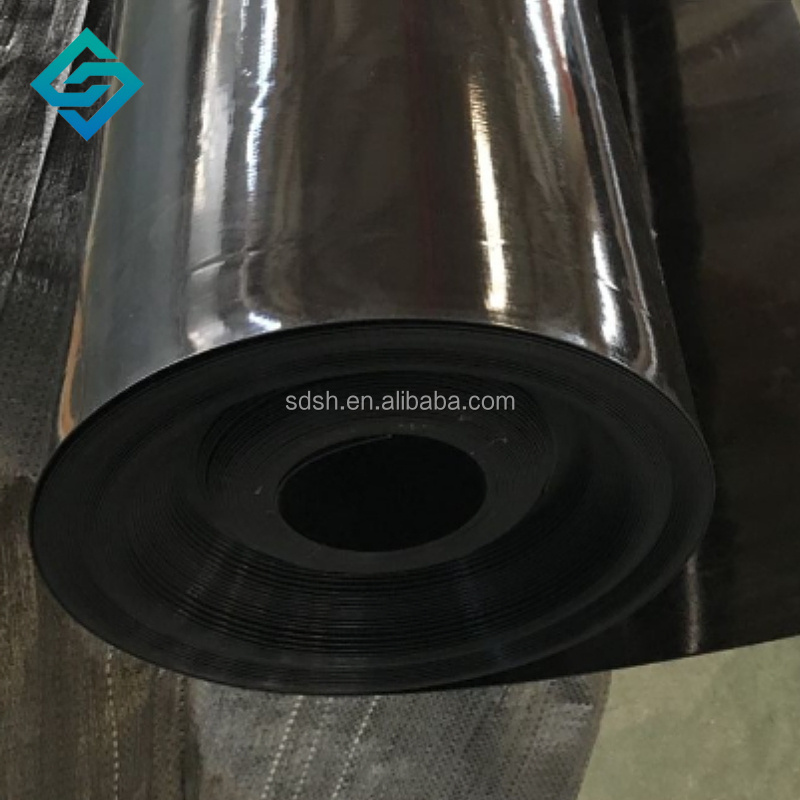 HDPE Liner Pond Liner 0.2mm 0.75mm 1.0mm Geomembrane Tank Liner Waterproof Membrane Composite geomembrane  prevent water seepage