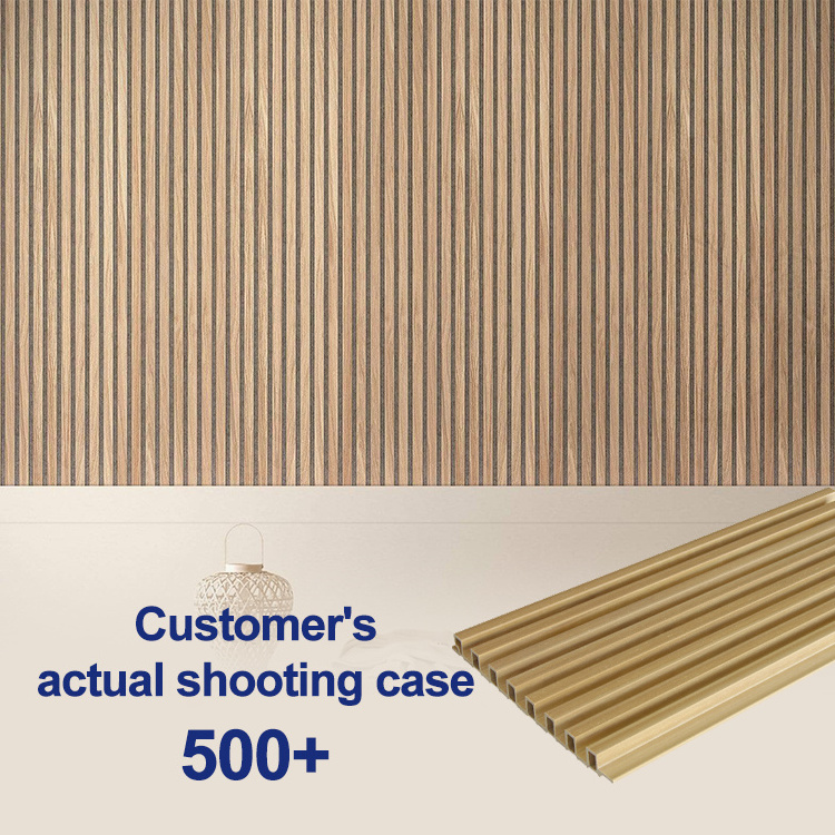 SH Cheapest Exterior Wall Cladding Material Wpc Louvers Exterior Wood Panel For Outdoor White