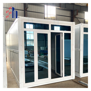 SH Energy-Saving Prefabricated Steel Structure House Kit Folding Container Mobile Home With Sandwich Panel Living Space