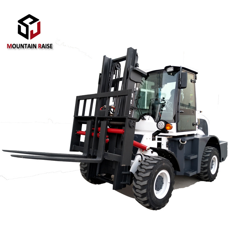 Side Loader Forklift Truck MR30Y Rough Terrain Forklift Price for Sale