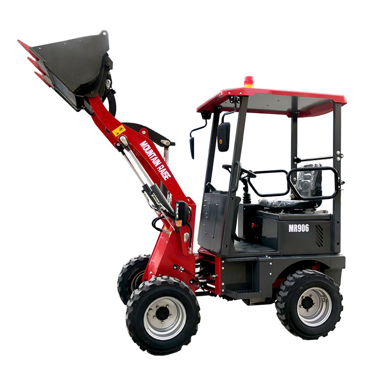 Battery Small Loader 500kg Electric Mini Wheel Loader foe sale in Europe market