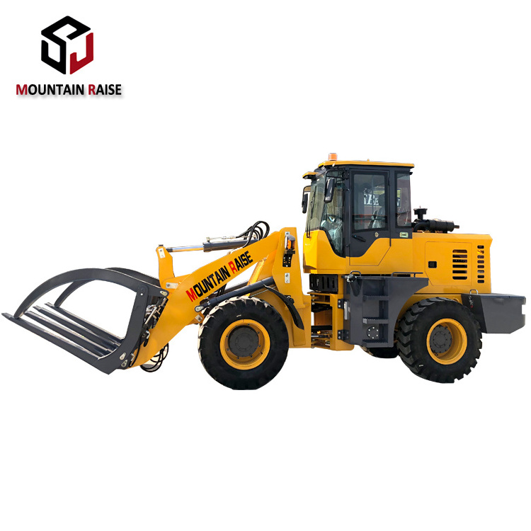 sugar cane loader 2 ton mini wheel loader zl 920 with grasp fork