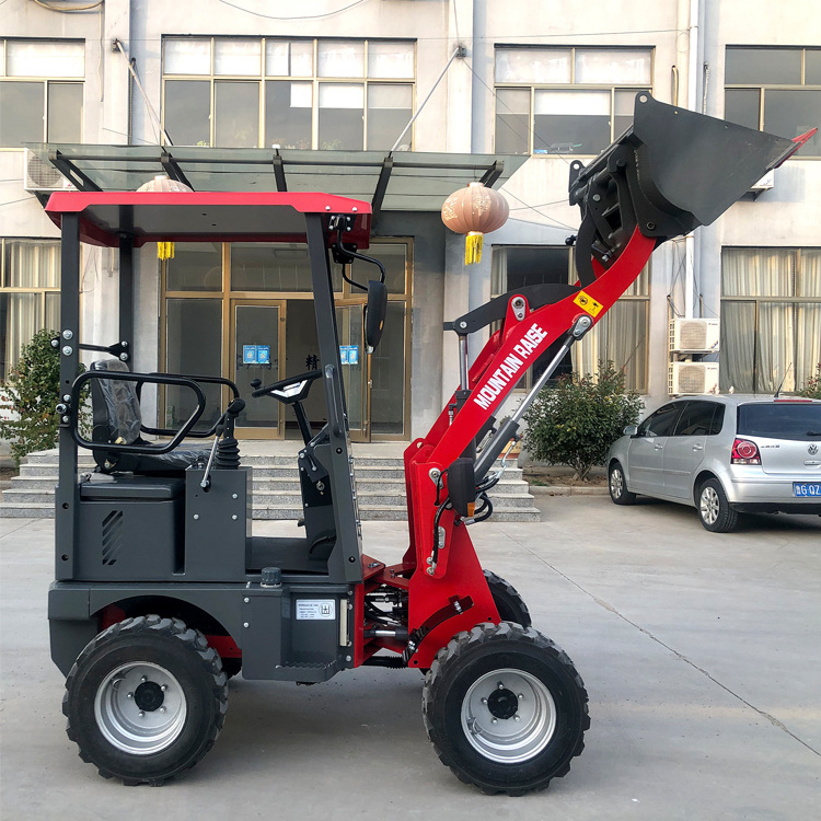 Battery Small Loader 500kg Electric Mini Wheel Loader foe sale in Europe market