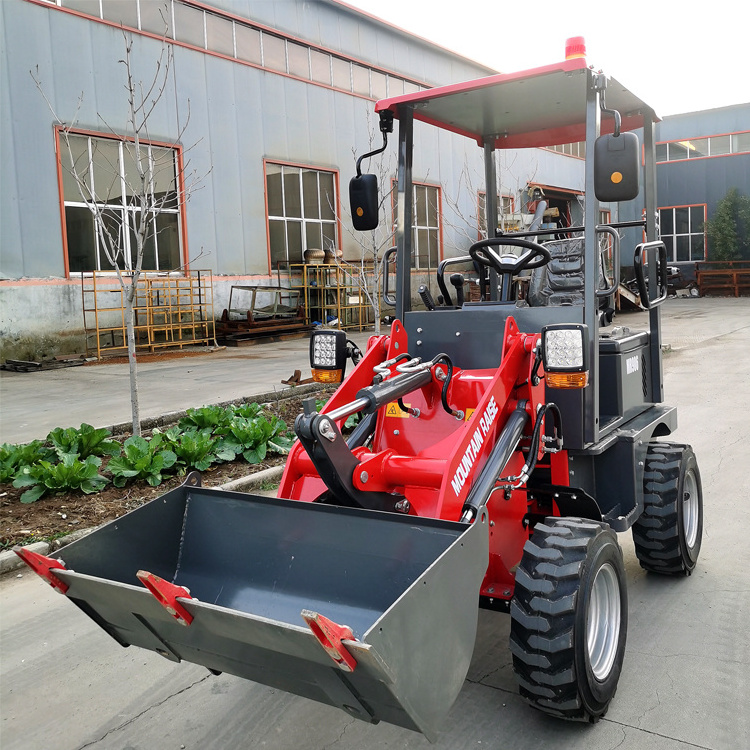 Battery Small Loader 500kg Electric Mini Wheel Loader foe sale in Europe market