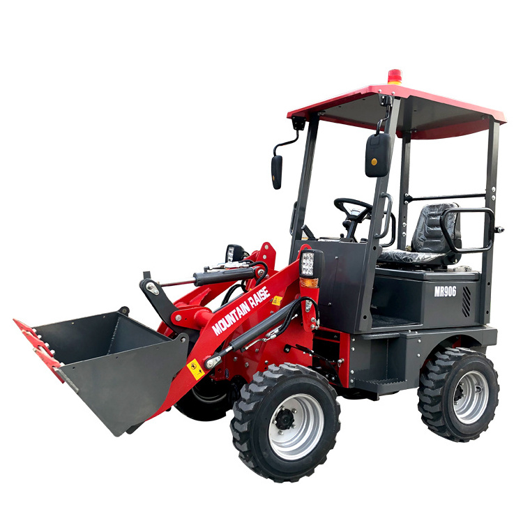 Battery Small Loader 500kg Electric Mini Wheel Loader foe sale in Europe market