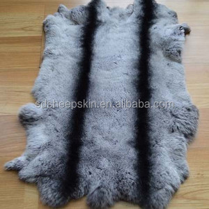 Genuine Rex Rabbit Fur Pelts Chinchilla Fur Pelts