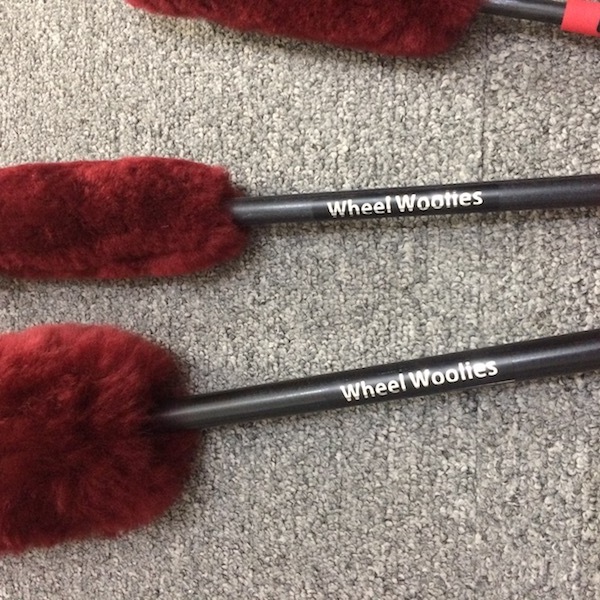 Dumi  Hotsell Wheel Woolie full sizes ,real sheepskin wool (red color )