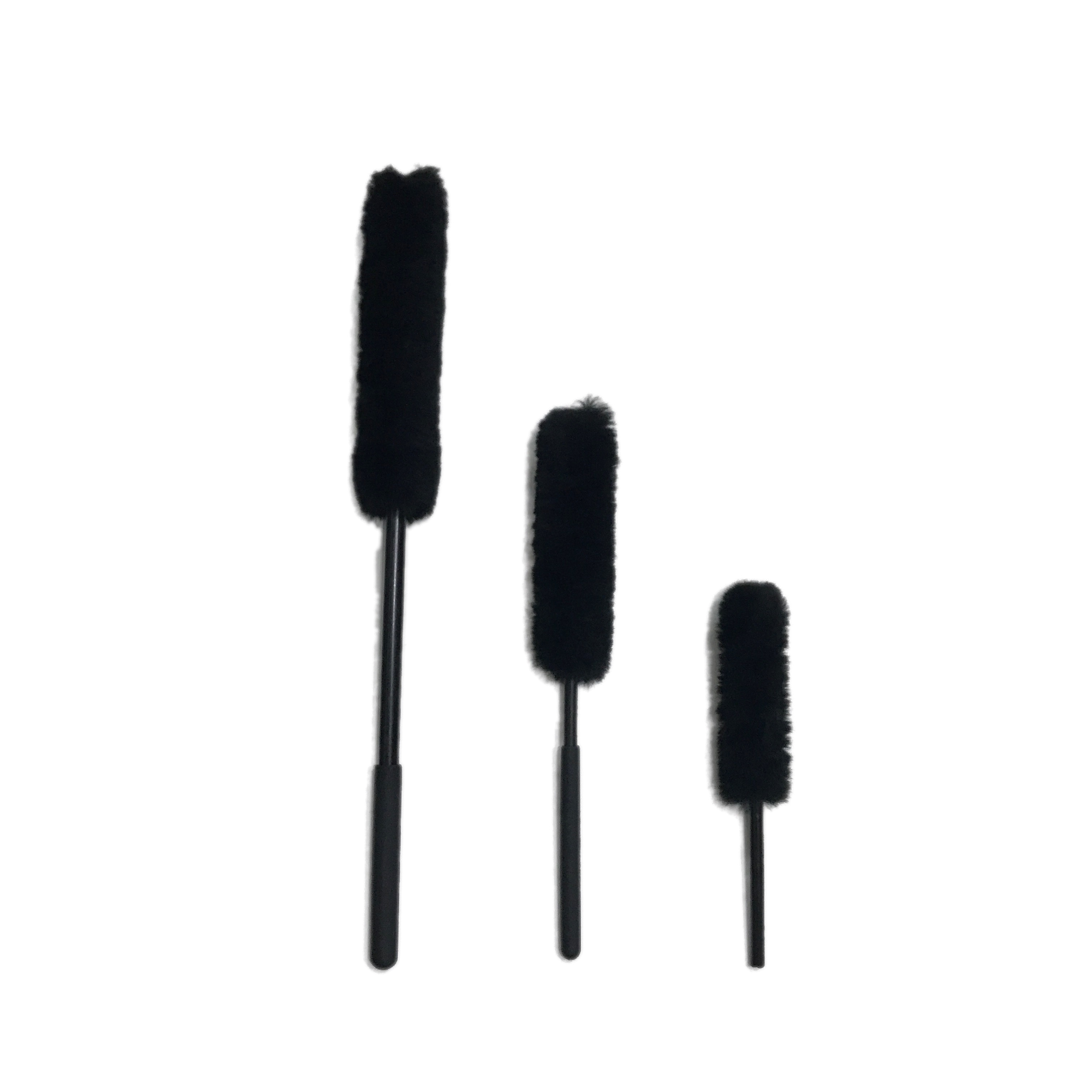 super soft magic car cleaning wheel woolie brushes with 3 sizes