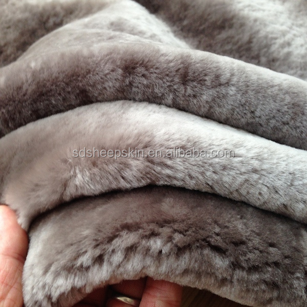 real sheepskin fur hides lining