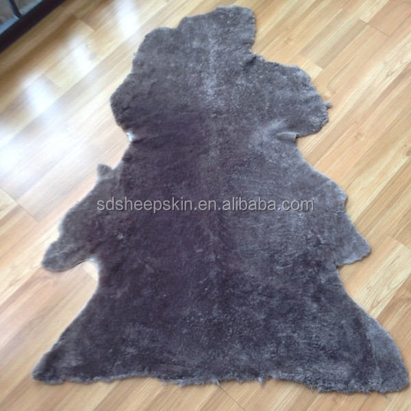 Natural Fur 100% Sheepskin Lining Wet Salted Sheep Skins