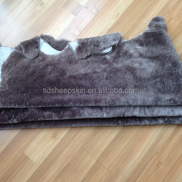 real sheepskin fur hides lining