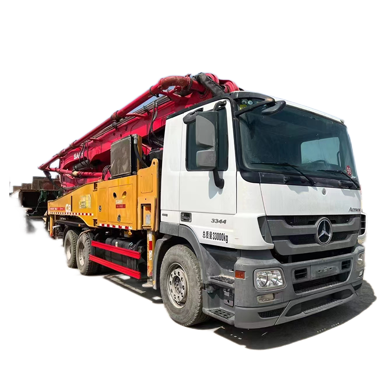 High quality Second Hand Sany Concrete Pump Trailer Truck electric/diesel power concrete pump truck 10018