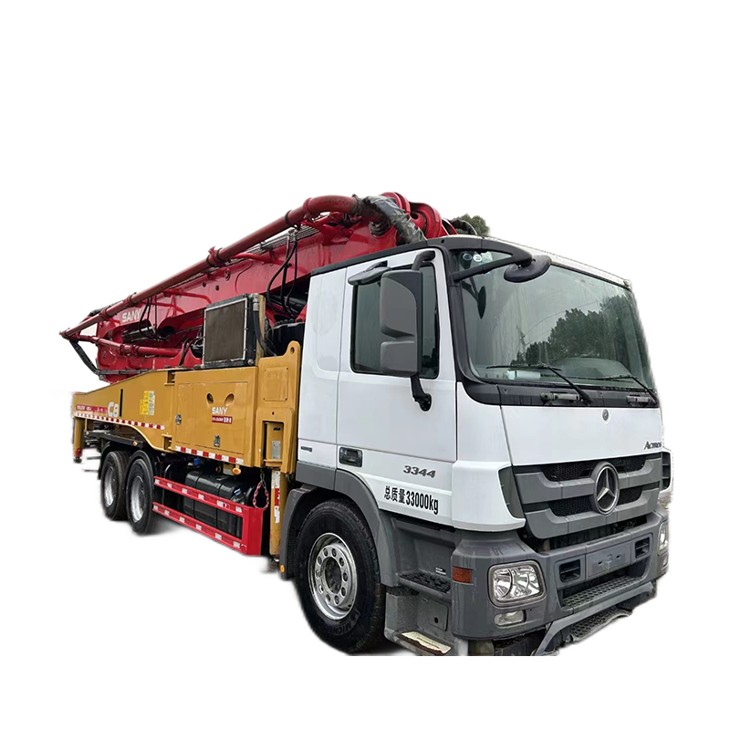 High quality Second Hand Sany Concrete Pump Trailer Truck electric/diesel power concrete pump truck 10018