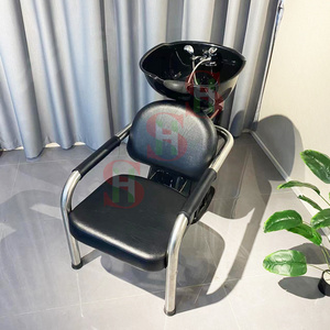 Portable Hair Salon Shampoo Chairs plastic shampoo basin set Washing Hair Salon Chair