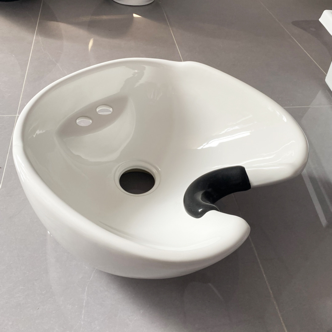 Wholesale Shampoo Basin For Hair Salon Equipment Salon Shampoo Bowl Eeramic Shampoo Sinks