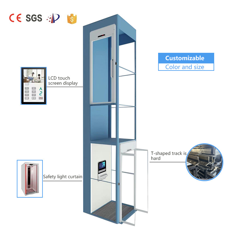 Outdoor Elevator Lift Small Home Lift Small Dumbwaiter Home Lift For Sale