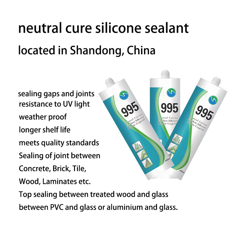 300ml Clear General purpose high quality neutral silicone sealant for metal roof product warranty seal