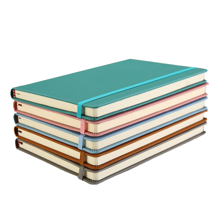 Multicolor Thick School Cheap Custom Notebook Manufacturer Wholesale Students Leather Stationery Notebook With Logo