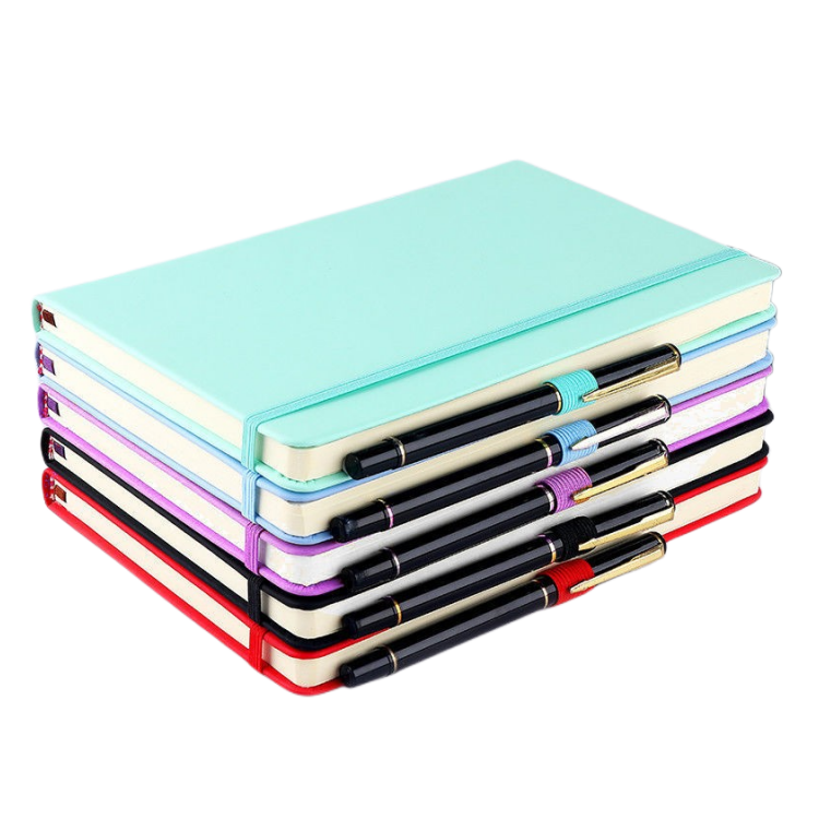 Multicolor Thick School Cheap Custom Notebook Manufacturer Wholesale Students Leather Stationery Notebook With Logo