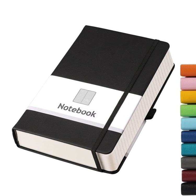 Wholesale Office Supply Customized logo Pu Leather Binder Metal Magnetic Organizer 2022 Journal NotebooksWholesale Office Supply