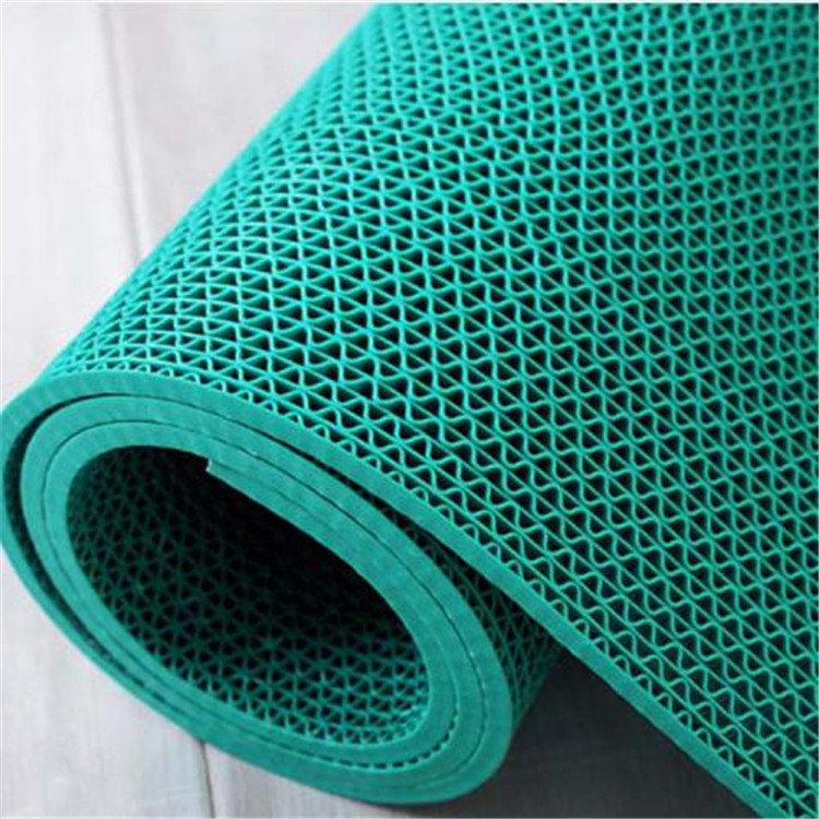 Antislip waterproof flooring mat hollow pvc s mats