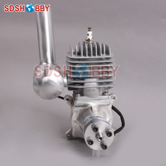 DLA58 CNC Processed Gasoline Engine/Petrol Engine 58CC for Gasoline Airplanes with Walbro Carburetor