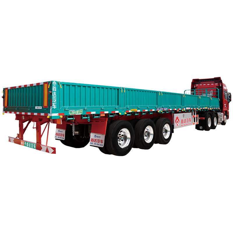 6x4 trailer truck new High strength truck trailer  commercial street truck trailer