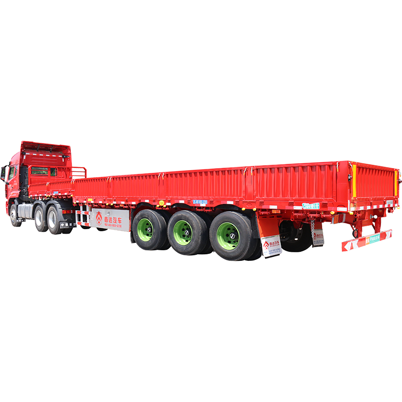 truck and trailer wheel Heavy duty cargo truck and Powerful truck trailer