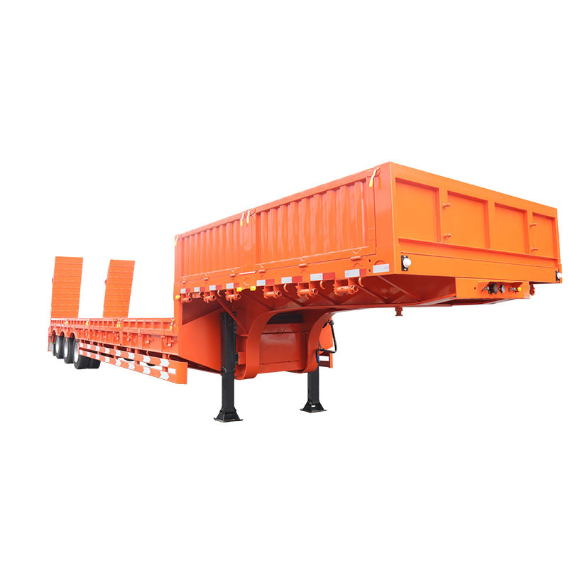 NEW lowbed trailer truck 60 ton  light for truck trailer tire freightliner   truck trailer