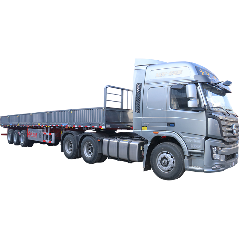 Truck trailer Double anti-corrosion paint waxing to protect semi-trailer  Aluminum truck trailer