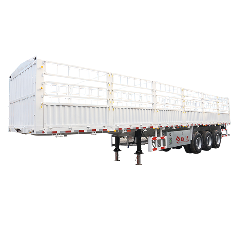 animal fence transport trucks used cattle trailers for sale animal square transport fence semi trailer