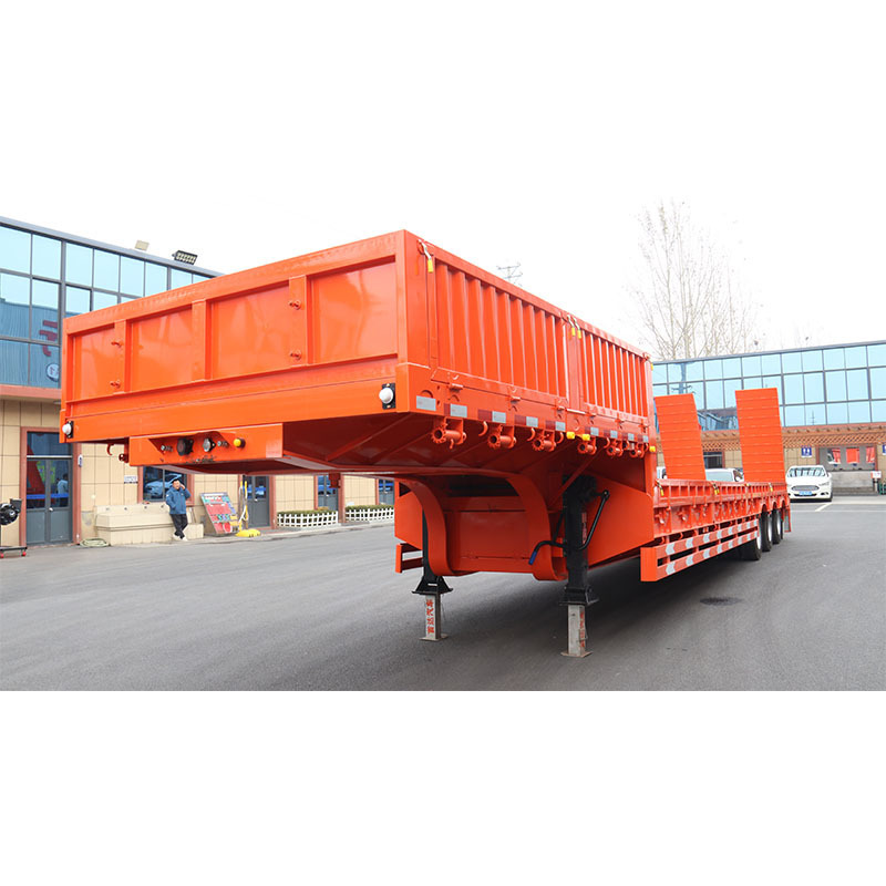 NEW lowbed trailer truck 60 ton  light for truck trailer tire freightliner   truck trailer