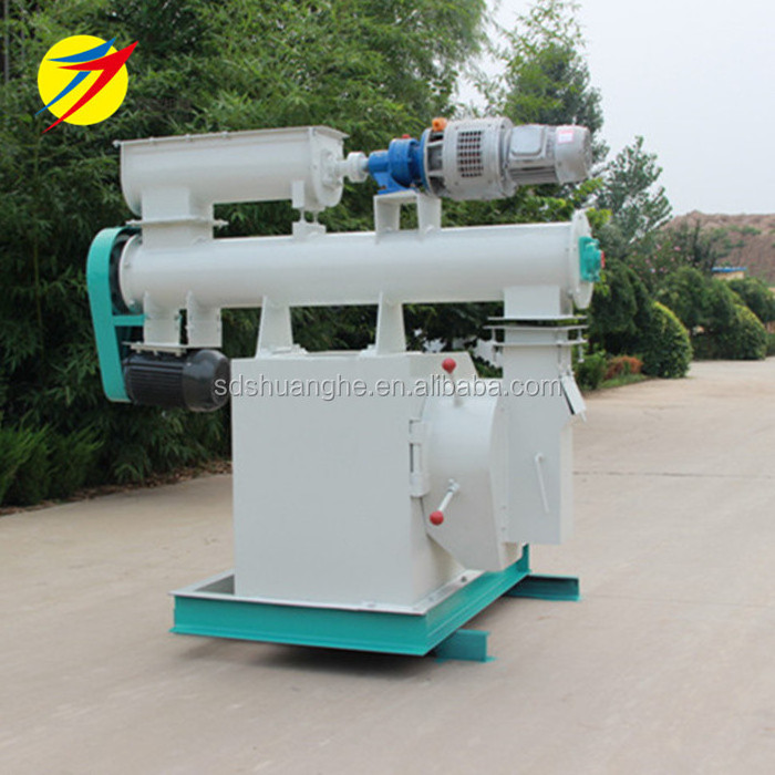 CE HKJ250 1-2T/H chicken feed pellet maker machine/ feed pallet mill, chicken feed pellet machine for sale