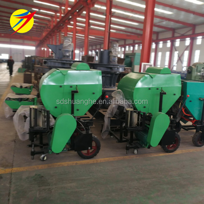 Full automatic mini round silage baler and wrapper machine mini hay round baler for sale 9YQG-0.5