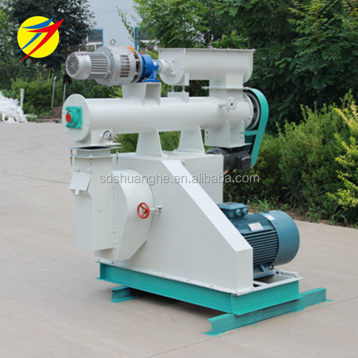 CE HKJ250 1-2T/H chicken feed pellet maker machine/ feed pallet mill, chicken feed pellet machine for sale