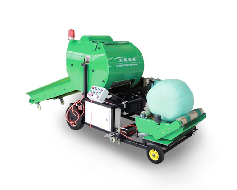 animal husbandry corn silage baler machine, mini round baler for sale used in dry season