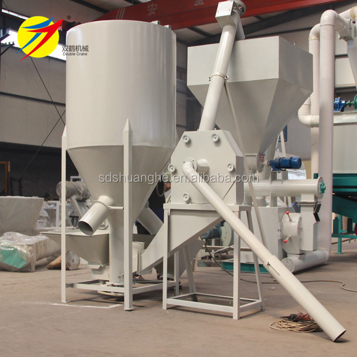 vertical electric poultry feed mixer grinder machine for kenya