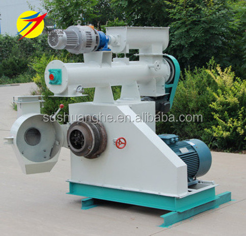 CE HKJ250 1-2T/H chicken feed pellet maker machine/ feed pallet mill, chicken feed pellet machine for sale