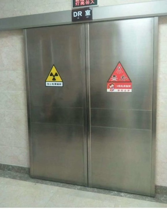 Hospital medical radiation lead doors for x ray rooms