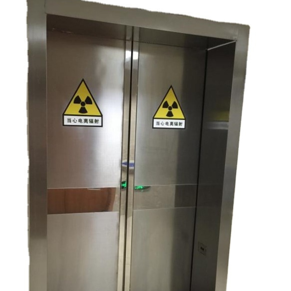 Hospital medical radiation lead doors for x ray rooms