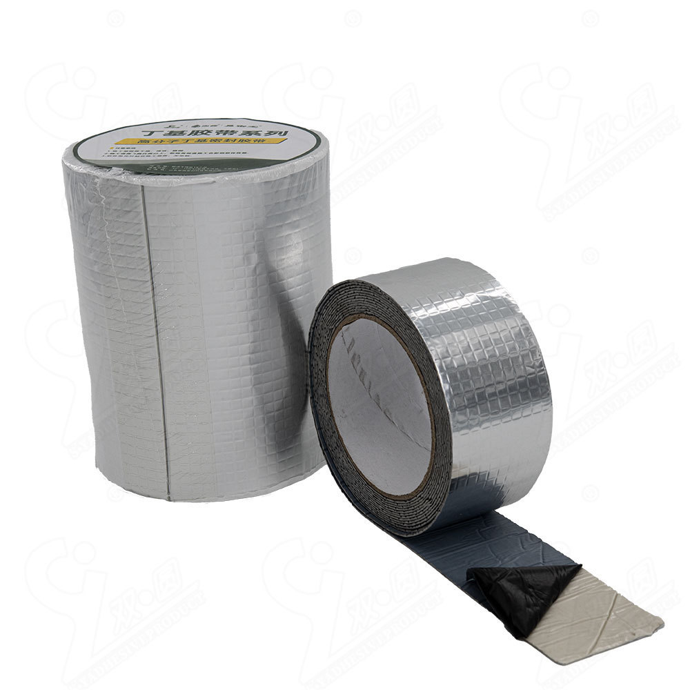 Reinforced Aluminum Butyl Rubber Tape - High Adhesion, Waterproof, Leakproof Sealing Solution