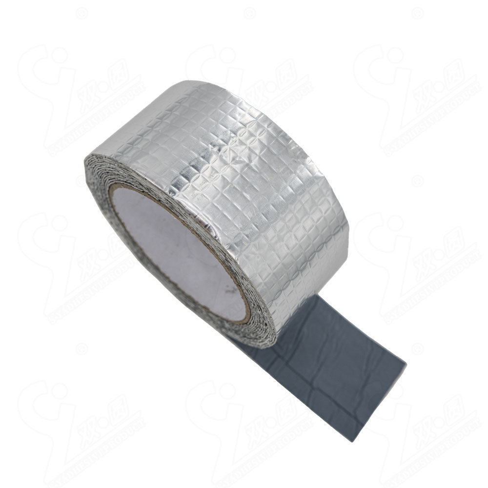 Waterproof Aluminum Foil Butyl Sealing Tape for RV Repair, Window and Metal Roof Flashing Leak Patching, Boat and Pipe Sealing