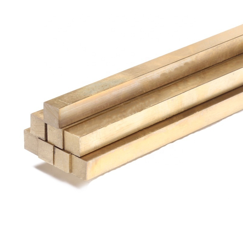 C-36 ASTM-B16 Brass Solid Bar Copper Alloy Bar Brass Square Bar Price Per Kg