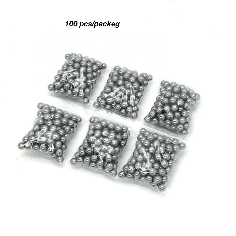 Shunhui Metal Hot Sale Slingshot Steel Ball 100pcs/bag 8mm Steel Balls Hunting Slingshot  Solid Steel Ball With Low Price