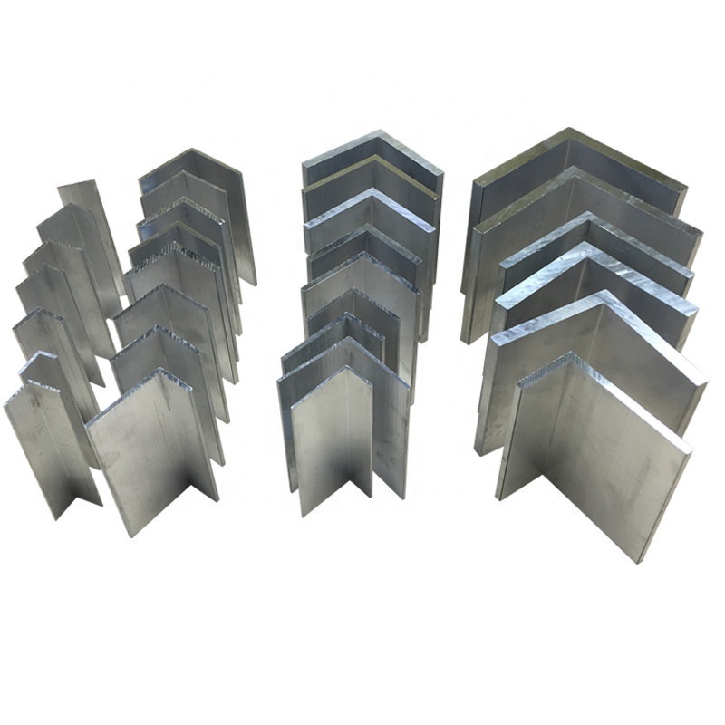 150*150 80*80 Galvanized Equal Angle Aluminum Profile Extrusion Aluminium Angle Bar Price Per Kg