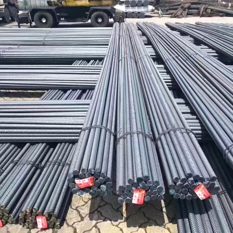 Iron steel 12mm 16mm 20mm seicmic reinforcement bar 12m steel rebar HRB400 HRB500 steel rebar price per ton