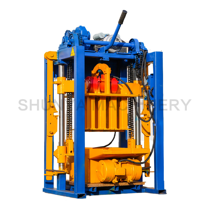 QM2-45 small brick machine hollow and paving block making machine for brick making machinery