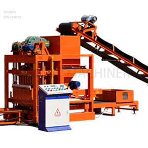 Complete automation Concrete block machine QTJ4-25 block machine concrete blocks making machine