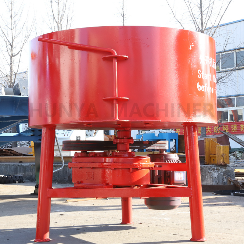 JQ500 Cement Mixer Concrete Pan Mixer Electric Concrete Mixer for Hollow Block Machine